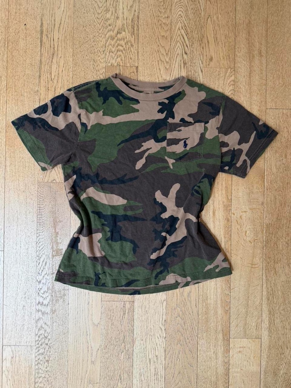 Polo Ralph Lauren Camo Pocket Tee Y2K